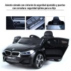 HomCom BMW 6GT Coche Eléctrico 6V Negro