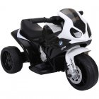 HomCom BMW Triciclo Trimoto Moto Eléctrica 6V Blanca/Negra