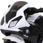 HomCom BMW Triciclo Trimoto Moto Eléctrica 6V Blanca/Negra