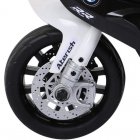 HomCom BMW Triciclo Trimoto Moto Eléctrica 6V Blanca/Negra