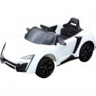 HomCom Bentley EXP 12 Coche Eléctrico 6V Blanco