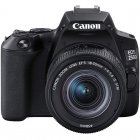 Canon 250D 24MP WiFi Negra + Objetivo EF-S 18-55mm F4-5.6 IS STM