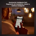 Philips Hue White Pack 3 Lâmpadas Filamento LED Inteligente E27 7W Branco Quente