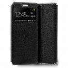 Cool Funda Flip Cover Liso Negro para Sony Xperia 5