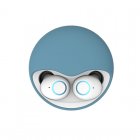 Fierro Turtle Aruriculares Bluetooth con Base de Carga Blanco/Azul