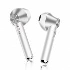 Fierro Borea Auriculares Bluetooth Con Base de Carga Plata