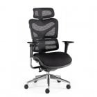 Euromof New Ergostone Sillón de Oficina Negro