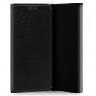 Cool Funda Flip Cover Liso Negro para iPhone XS Max
