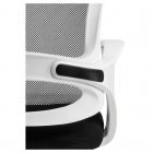 Euromof Lisboa Silla de Oficina Blanca/Negra