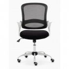 Euromof Lisboa Silla de Oficina Blanca/Negra