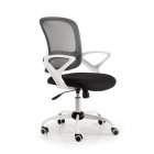 Euromof Lisboa Silla de Oficina Blanca/Negra