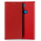 Cool Funda Flip Cover Liso Roja para Xiaomi Mi 8 Lite