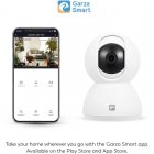Garza Smarthome Câmara Vigilância HD WiFi 360º