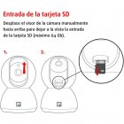 Garza Smarthome Câmara Vigilância HD WiFi 360º