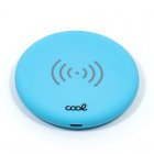 Cool Base de Carga Inalámbrica Qi Universal Azul
