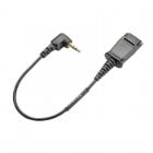 Plantronics Cable Adaptador Jack 2.5mm a QD Plantronics Cable Adaptador Jack 2.5mm a QD