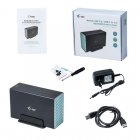 i-Tec MySafe Carcasa 2x HDD 3.5" SATA USB 3.0/USB-C