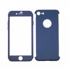 Quick Media Funda 2 en 1 Azul + Cristal Templado para iPhone 7/8