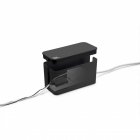 Bluelounge CableBox Mini Caja Recogecables Ignífuga Negra