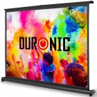 Duronic DPS40 /43 Pantalla de Proyección Plegable 4:3 81x61 40" + Bolsa de Transporte