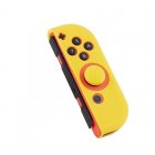 FR-TEC Funda Silicona + Grip para Joy-Con Derecho Amarillo para Nintendo Switch