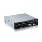 TooQ TQR-202B Leitor de Cartões Interno 3.5" + USB 2.0 + DNIe + SIM Preto