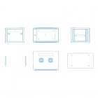 Aiten Data AI6615 Armario Rack Mural 15U 600x600
