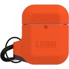 UAG Funda Silicona Naranja/Gris para Apple Airpods Gen 1&2