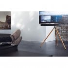 One For All WM 7471 Soporte de Televisión Trípode Universal Giratorio 32"/65" Vesa 400x400 Máx 30Kg