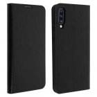 Avizar Funda Cartera de Cuero Negro para Samsung Galaxy A70
