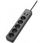APC Essential SurgeArrest Protección contra Sobretensiones 5 Tomas 230V Negro APC Essential SurgeArrest Protección contra Sobretensiones 5 Tomas 230V Negro