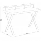 Adec X-Loft Mesa de Estudio Roble/Negro