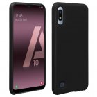 Avizar Funda de Silicona Semirrígida Suave Negra para Samsung Galaxy A10