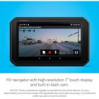 Garmin Camper 785 & Traffic Con Dash Cam