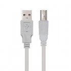 Nanocable Cable Impresora USB 2.0 Tipo A/B Macho/Macho 1.8m Beige