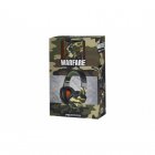 Indeca Kit Auriculares Gaming Multiplataforma + Taza Warfare