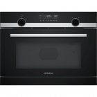 Siemens iQ500 CP565AGS0 Horno Compacto Multifunción con Microondas 36L Negro
