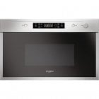Whirlpool AMW 442/IX Microondas Integrable con Grill 22L 750W Inox