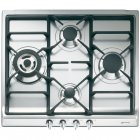 Smeg SR60GHS Placa de Gas 4 Zonas 60cm Inox