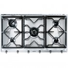 Smeg SRV596GH5 Placa de Gas 5 Zonas 90cm Inox