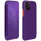 Avizar Funda Libro Translúcida Efecto Espejo Violeta para iPhone 11 Pro