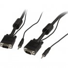 Startech MXTHQMM10MA Cable Coaxial VGA Alta Resolución con Audio HD15 Macho/Macho 10m Startech MXTHQMM10MA Cable Coaxial VGA Alta Resolución con Audio HD15 Macho/Macho 10m