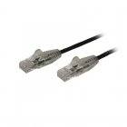 Startech N6PAT100CMBKS Cable de Red CAT6 Delgado RJ-45 sin Enganches 1m Negro
