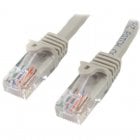 Startech Cable de Red de Cat5e Ethernet RJ45 sin Enganches 7m Gris