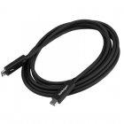 Startech Cable Thunderbolt 3 USB-C 40 Gbps Cable Compatible con Thunderbolt y USB 2m