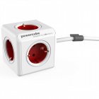 PowerCube Extended USB 4 Tomas 3m Rojo PowerCube Extended USB 4 Tomas 3m Rojo
