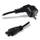 Metronic Cable de Alimentación Schuko a C5 2m Negro Metronic Cable de Alimentación Schuko a C5 2m Negro