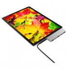 HyperDrive Dockstation USB-C para Surface Pro Negro