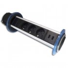 Phasak BN 6013 Regleta Encastrable 3 Tomas + 2 USB + 2 RJ45 1.5m Phasak BN 6013 Regleta Encastrable 3 Tomas + 2 USB + 2 RJ45 1.5m