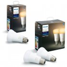 Philips Pack 3 Lâmpadas  Inteligentes Hue White Ambiance LED 8.5W E27 Luz Branca Quente e Fria
